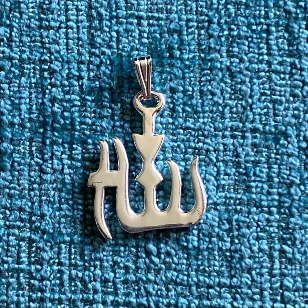 NEW Charm Sterling Silver Pendant